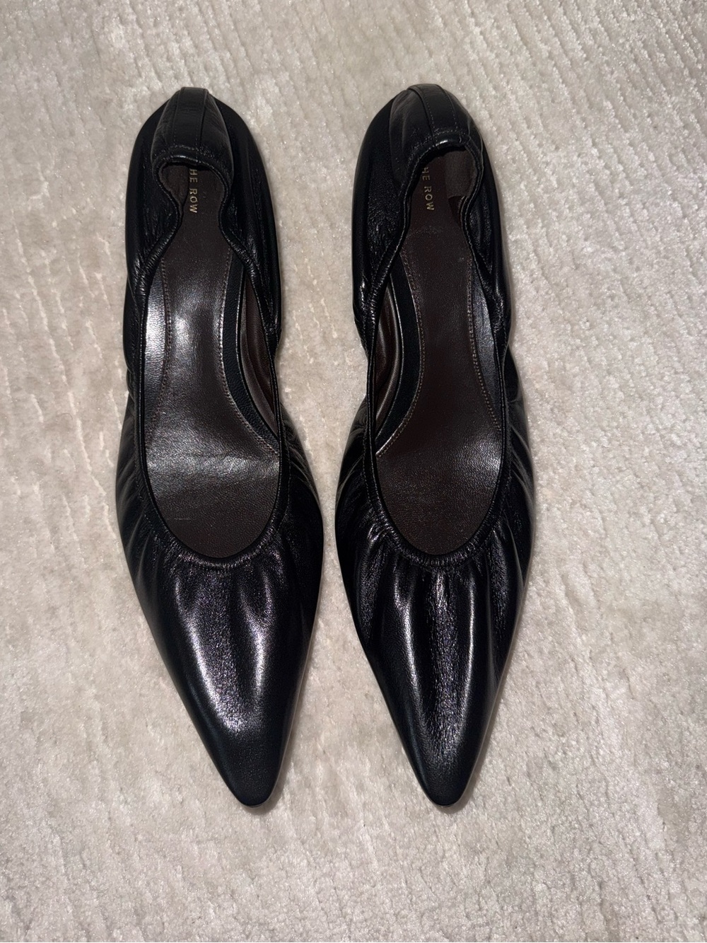 The Row Liisa Kitten Heel Pump, 39.5, Black